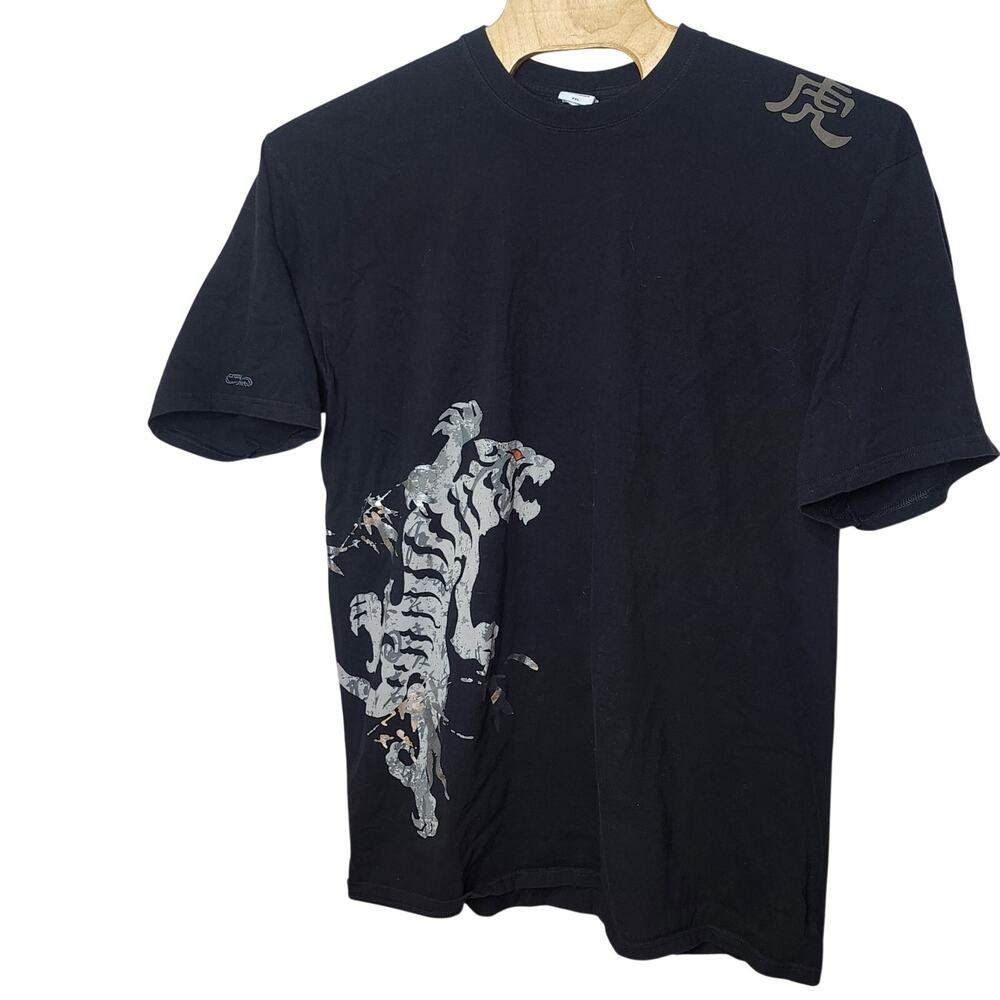 Crazy Shirts Hawaii Year of the Tiger double-sided T Shirt 2XL XXL